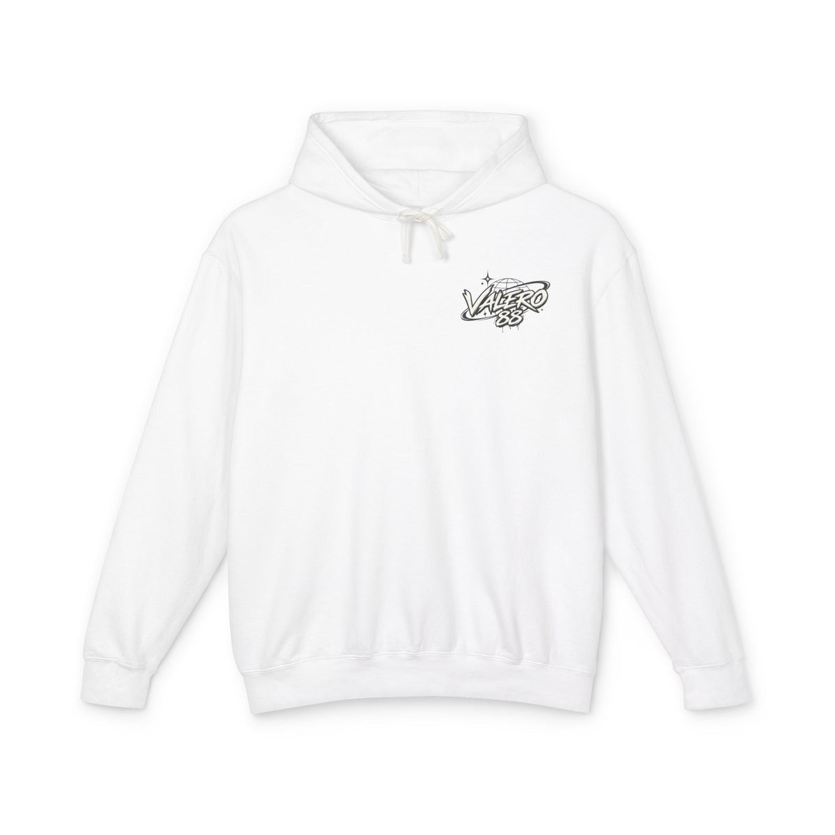 Valero 88 Graphic Hoodie — Retro Globe Logo Lightweight Pullover